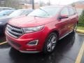 Ruby Red 2018 Ford Edge Sport AWD