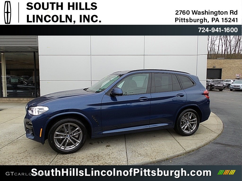 Phytonic Blue Metallic BMW X3