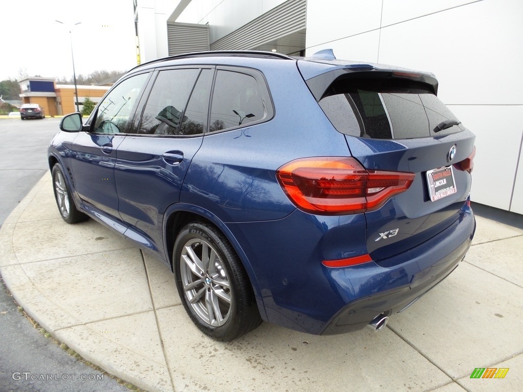 2021 X3 xDrive30i - Phytonic Blue Metallic / Oyster photo #3
