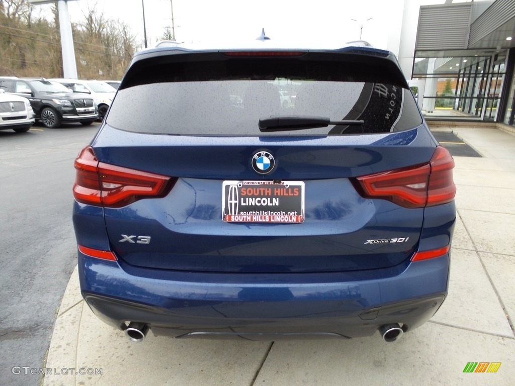 2021 X3 xDrive30i - Phytonic Blue Metallic / Oyster photo #4