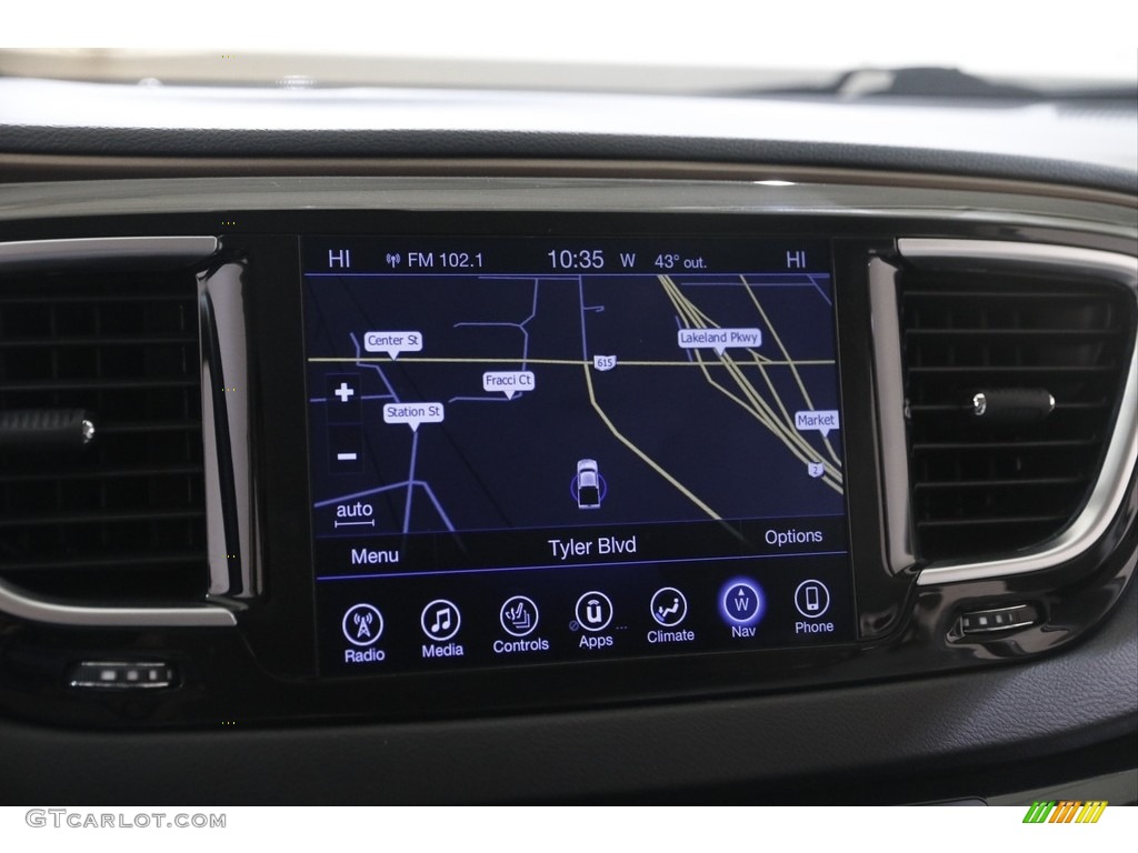 2017 Pacifica Touring L Plus - Molten Silver / Black/Alloy photo #13