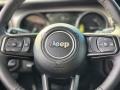 Black 2023 Jeep Wrangler Unlimited Willys 4XE Hybrid Steering Wheel