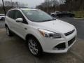 2013 White Platinum Metallic Tri-Coat Ford Escape Titanium 2.0L EcoBoost 4WD  photo #8