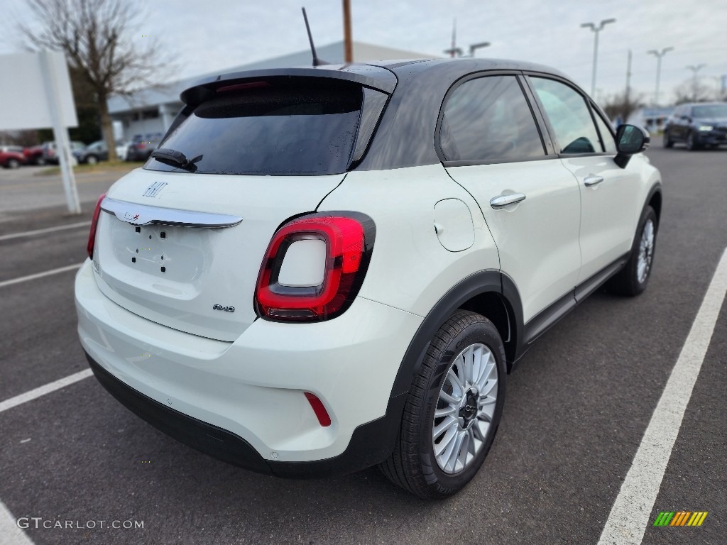 2022 500X Pop AWD - Bianco Gelato (White) / Slate Blue photo #5