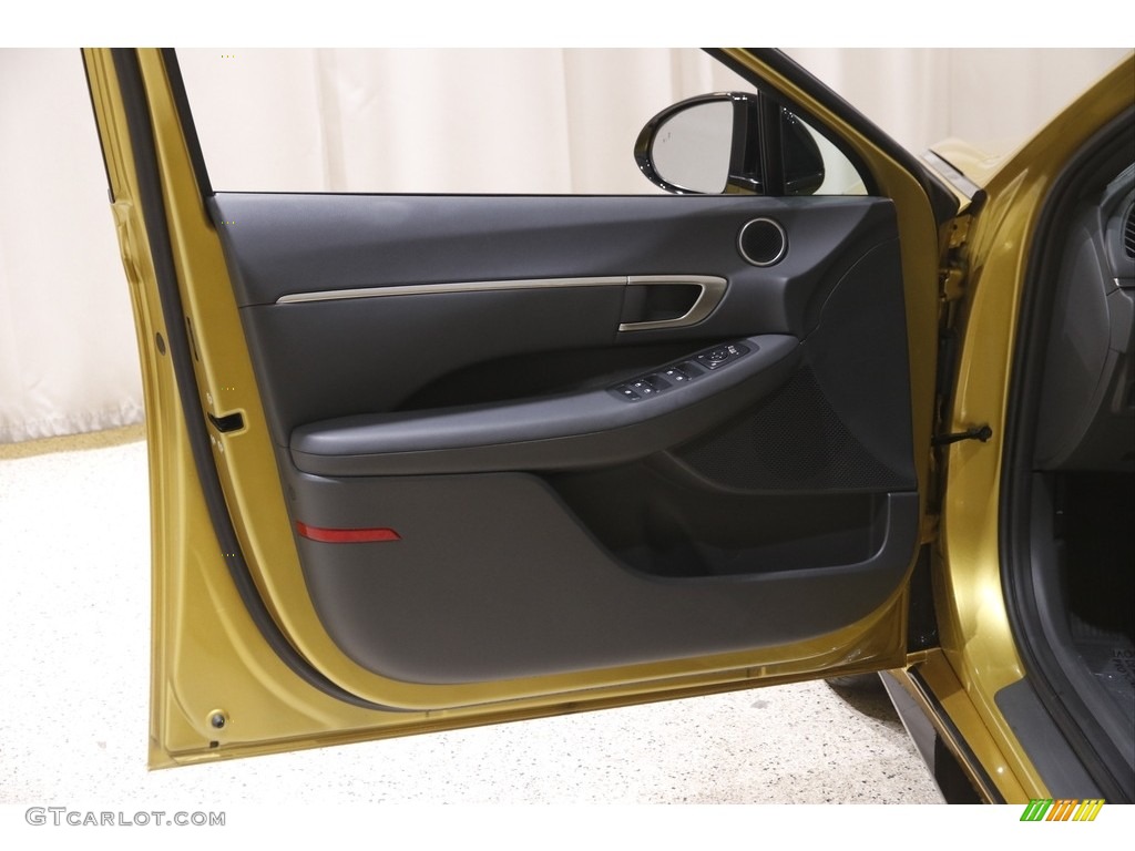 2020 Sonata SEL Plus - Glowing Yellow / Black photo #4