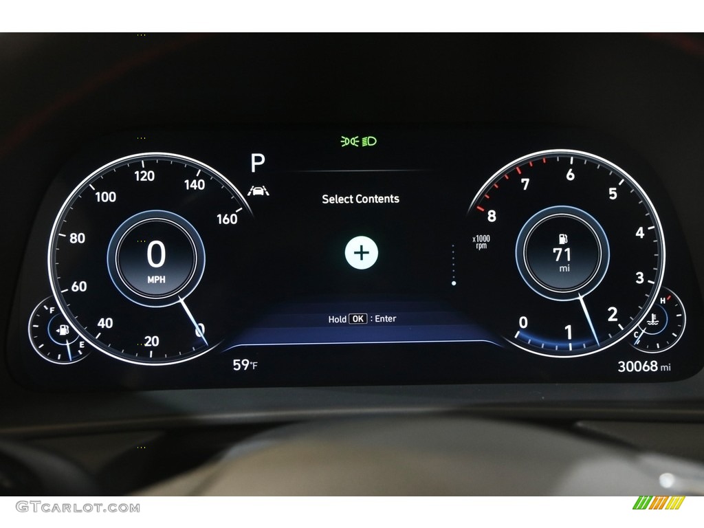 2020 Sonata SEL Plus - Glowing Yellow / Black photo #8