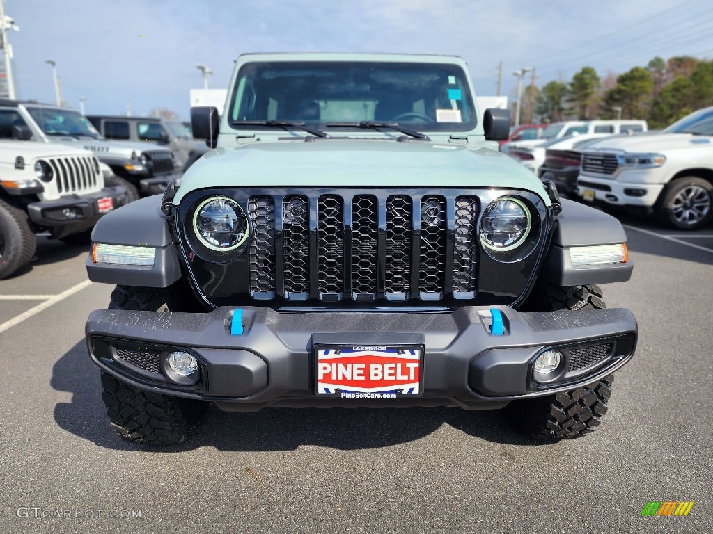 2023 Wrangler Unlimited Willys 4XE Hybrid - Earl / Black photo #2