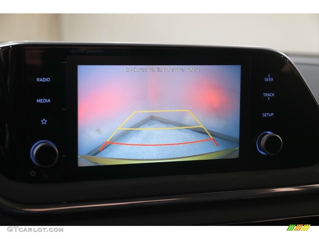 2020 Sonata SEL Plus - Glowing Yellow / Black photo #13