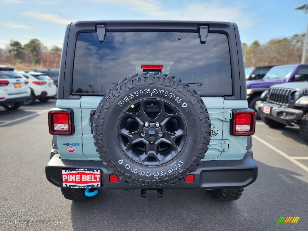 2023 Wrangler Unlimited Willys 4XE Hybrid - Earl / Black photo #5