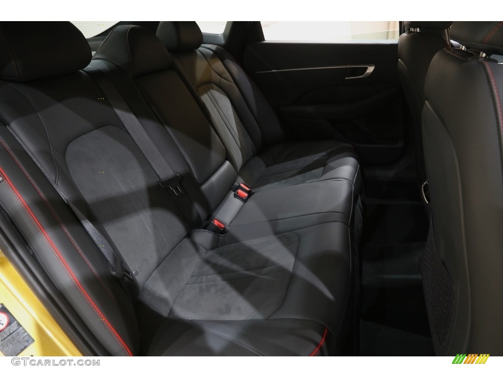 2020 Sonata SEL Plus - Glowing Yellow / Black photo #18