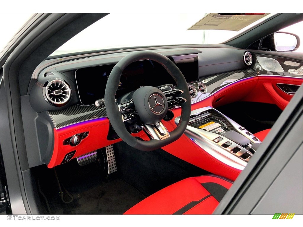 2023 AMG GT 63 - Manufaktur Graphite Gray Magno / Red Pepper/Black photo #4