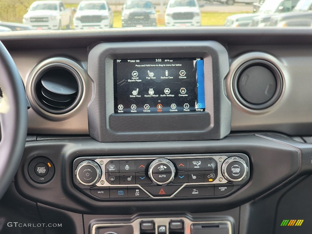 2023 Jeep Wrangler Unlimited Willys 4XE Hybrid Controls Photo #145868194