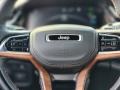 Global Black 2023 Jeep Grand Cherokee Summit Reserve 4XE Steering Wheel