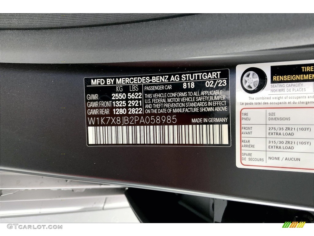 2023 AMG GT 63 - Manufaktur Graphite Gray Magno / Red Pepper/Black photo #11