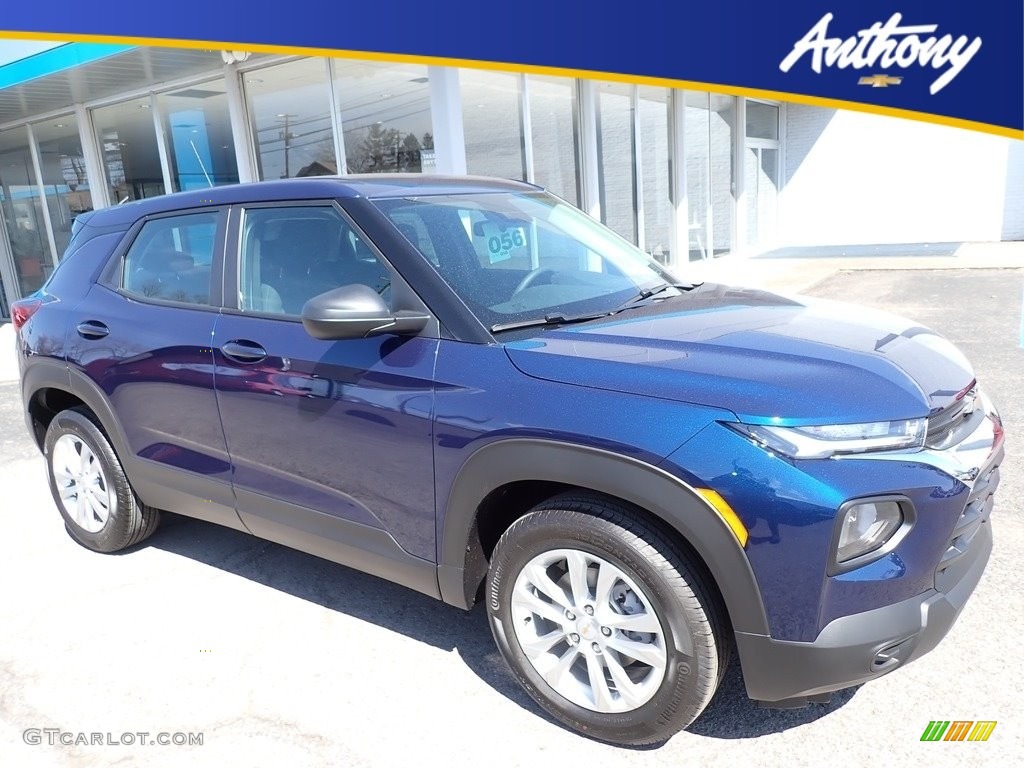 2023 TrailBlazer LS - Blue Glow Metallic / Jet Black photo #1