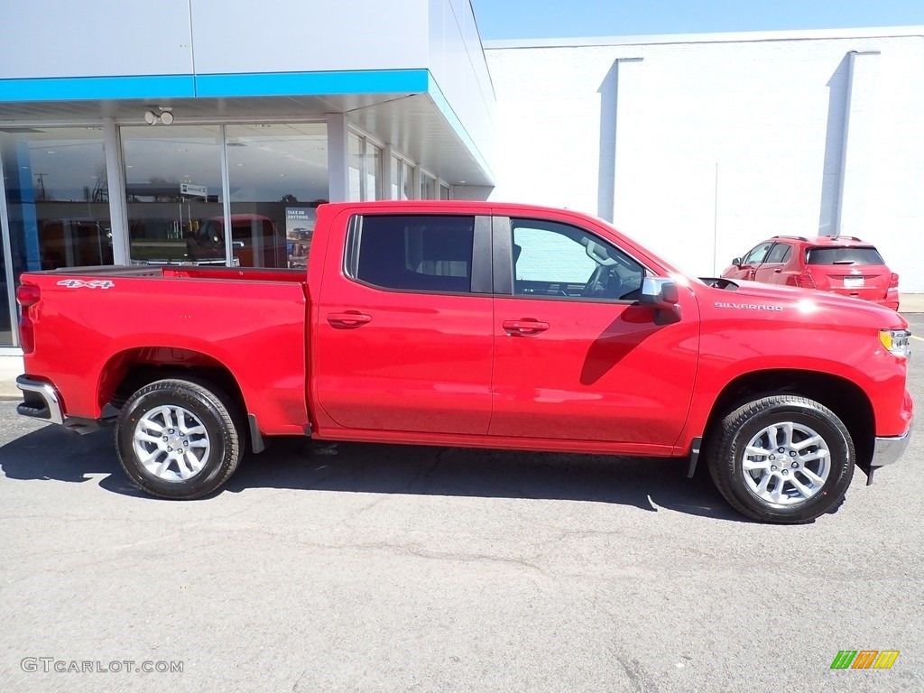 2023 Silverado 1500 LT Crew Cab 4x4 - Red Hot / Jet Black photo #2