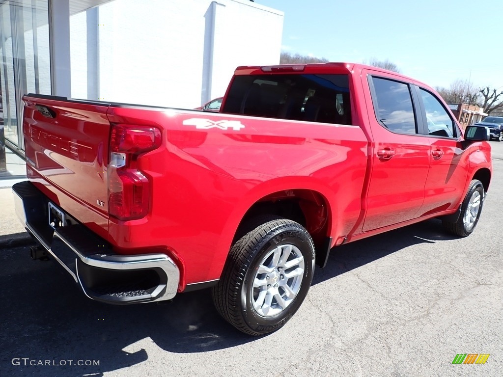 2023 Silverado 1500 LT Crew Cab 4x4 - Red Hot / Jet Black photo #3