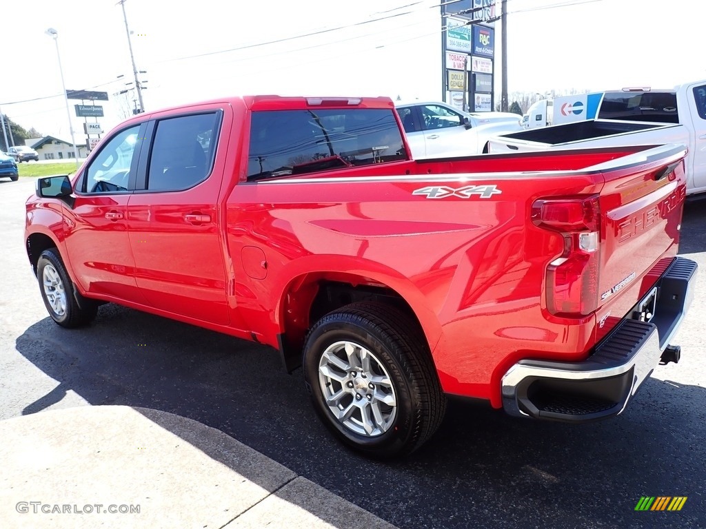 2023 Silverado 1500 LT Crew Cab 4x4 - Red Hot / Jet Black photo #6