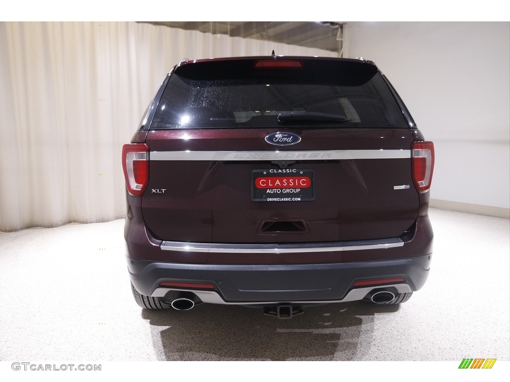 2018 Explorer XLT 4WD - Burgundy Velvet / Ebony Black photo #23