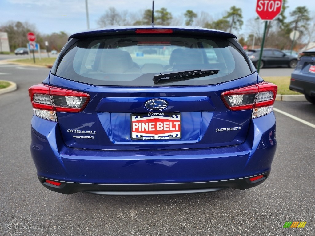 2023 Impreza 5-Door - Ocean Blue Pearl / Ivory photo #5