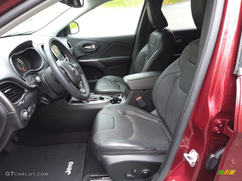 2019 Jeep Cherokee Limited Front Seat Photo #145870492