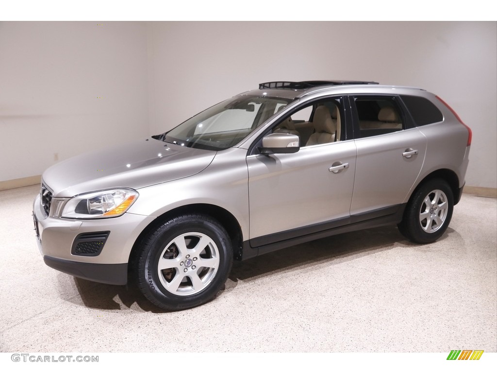 2012 XC60 3.2 AWD - Seashell Metallic / Sandstone Beige/Espresso photo #3