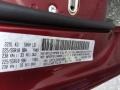 PRV: Velvet Red Pearl 2019 Jeep Cherokee Limited Color Code