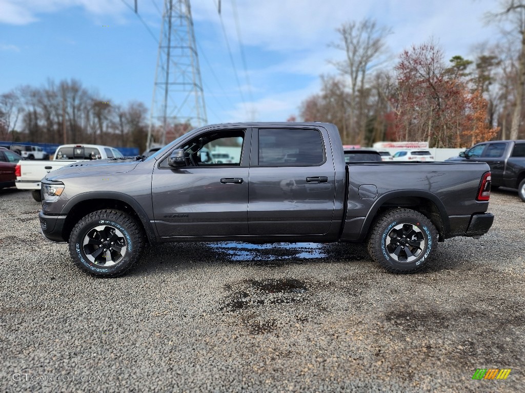 Granite Crystal Metallic 2023 Ram 1500 Rebel Crew Cab 4x4 Exterior Photo #145870894