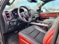 Red/Black Front Seat Photo for 2023 Ram 1500 #145871023