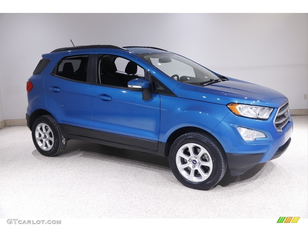 2020 EcoSport SE 4WD - Lightning Blue Metallic / Ebony Black photo #1