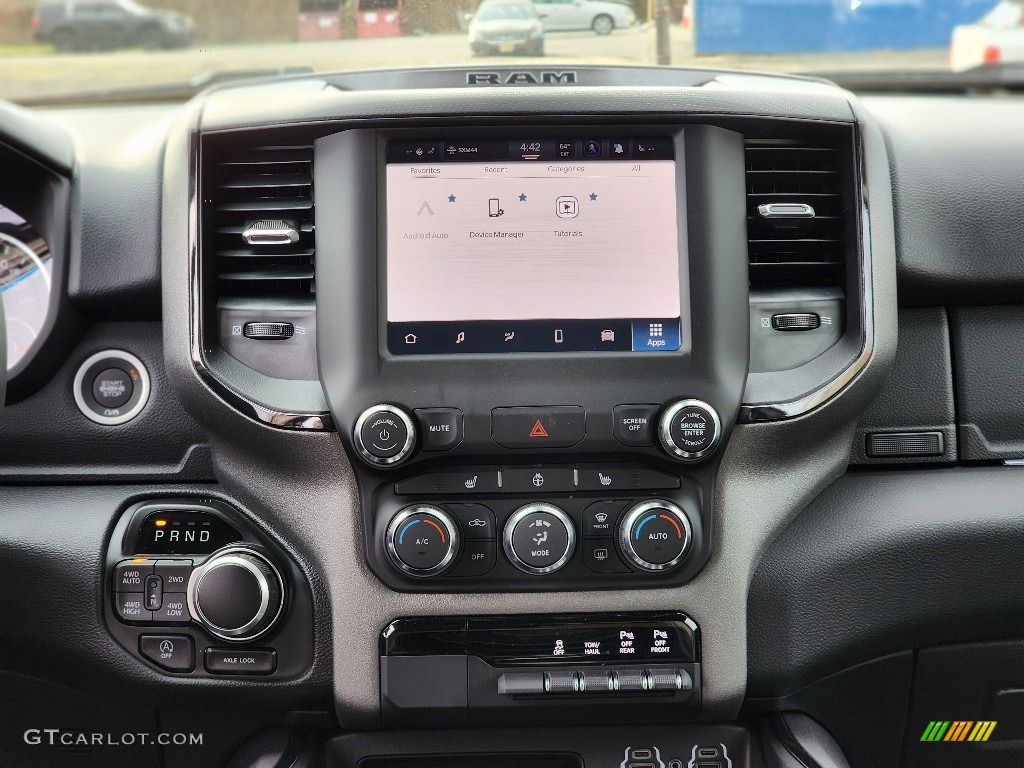 2023 Ram 1500 Big Horn Night Edition Crew Cab 4x4 Controls Photo #145871218
