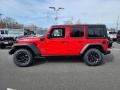 Firecracker Red - Wrangler Unlimited Willys 4XE Hybrid Photo No. 3