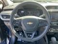 Jet Black 2023 Chevrolet TrailBlazer LT AWD Steering Wheel