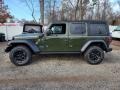 Sarge Green 2023 Jeep Wrangler Unlimited Willys 4XE Hybrid Exterior