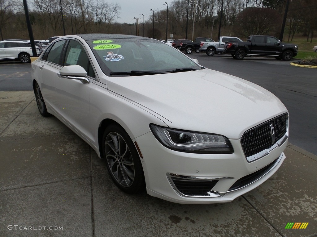 White Platinum 2020 Lincoln MKZ Reserve AWD Exterior Photo #145871671