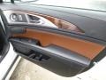 Ebony/Terracotta 2020 Lincoln MKZ Reserve AWD Door Panel