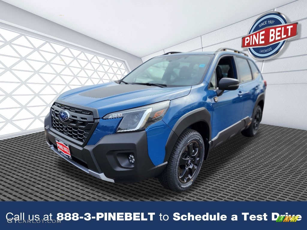 Geyser Blue Subaru Forester