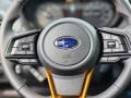 Black 2023 Subaru Forester Wilderness Steering Wheel