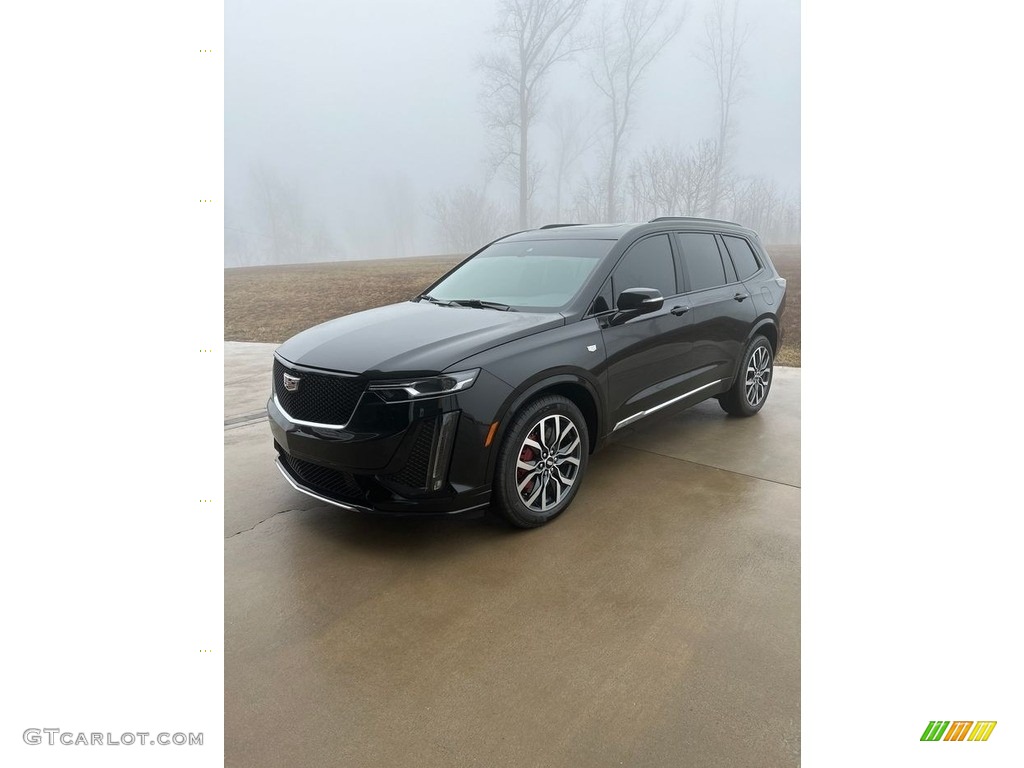 Stellar Black Metallic 2022 Cadillac XT6 Sport AWD Exterior Photo #145873310