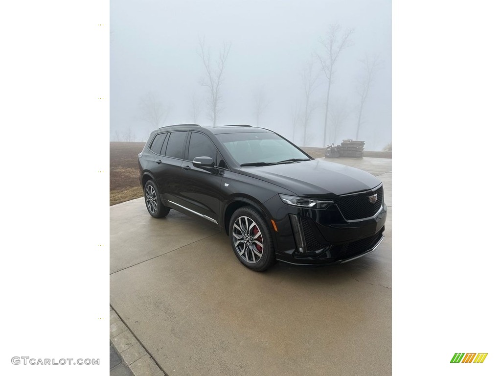 Stellar Black Metallic 2022 Cadillac XT6 Sport AWD Exterior Photo #145873360