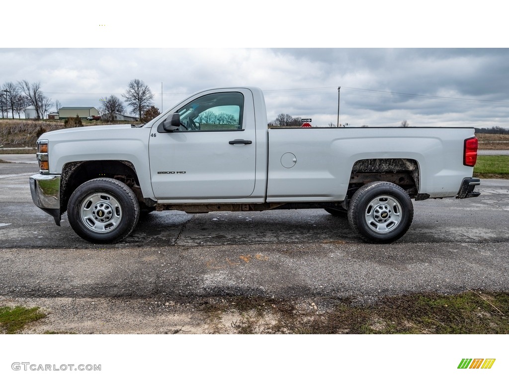 Summit White 2015 Chevrolet Silverado 2500HD WT Regular Cab Exterior Photo #145873433