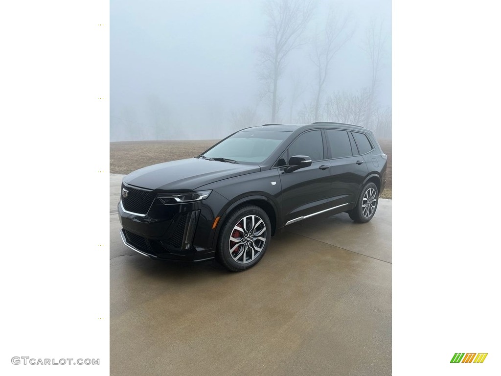 Stellar Black Metallic 2022 Cadillac XT6 Sport AWD Exterior Photo #145873439
