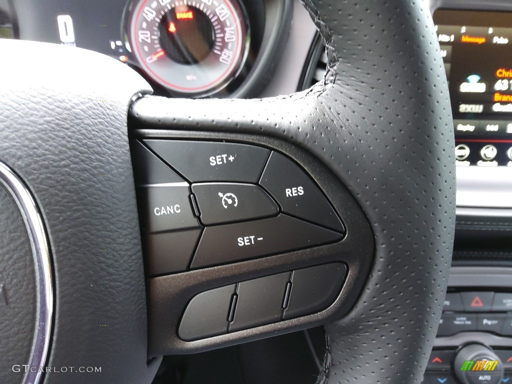2023 Dodge Challenger R/T Shaker Black Steering Wheel Photo #145873712