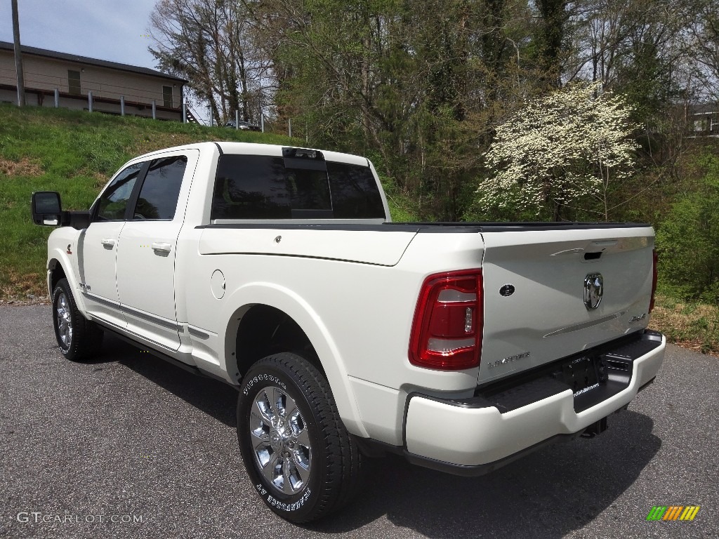 2023 2500 Limited Crew Cab 4x4 - Pearl White / Black photo #11