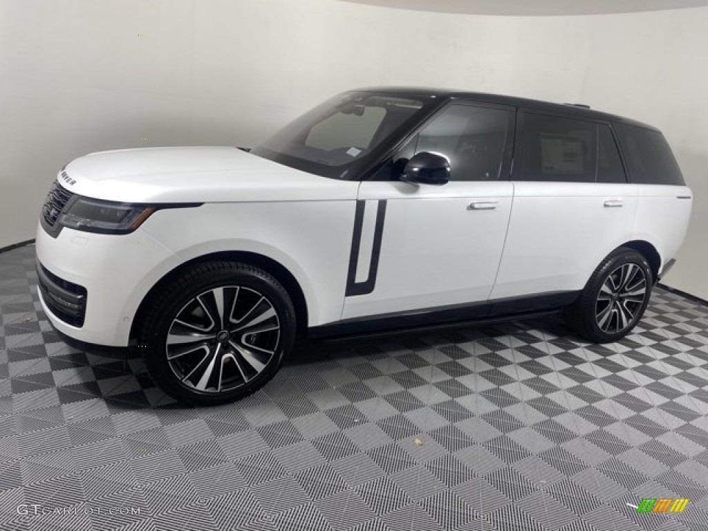 Ostuni Pearl White Metallic 2023 Land Rover Range Rover P530 SE Exterior Photo #145873874