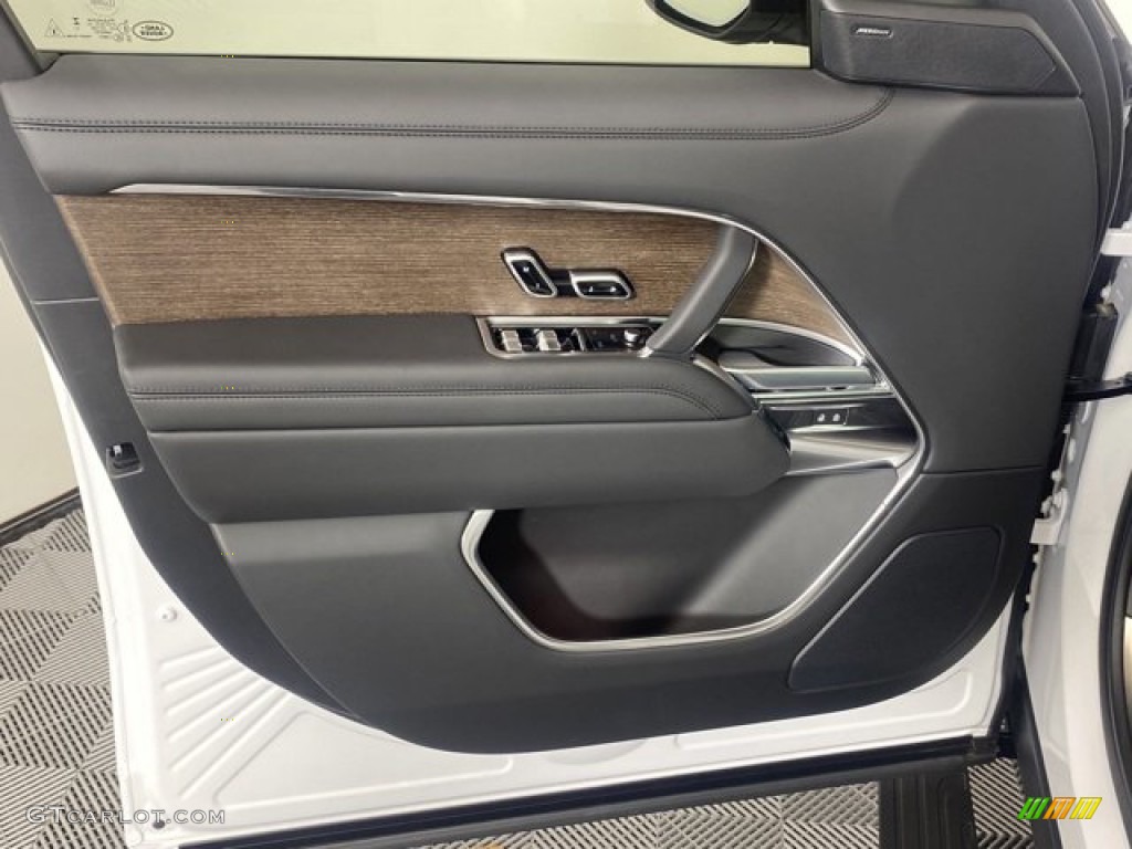 2023 Land Rover Range Rover P530 SE Ebony Door Panel Photo #145873979