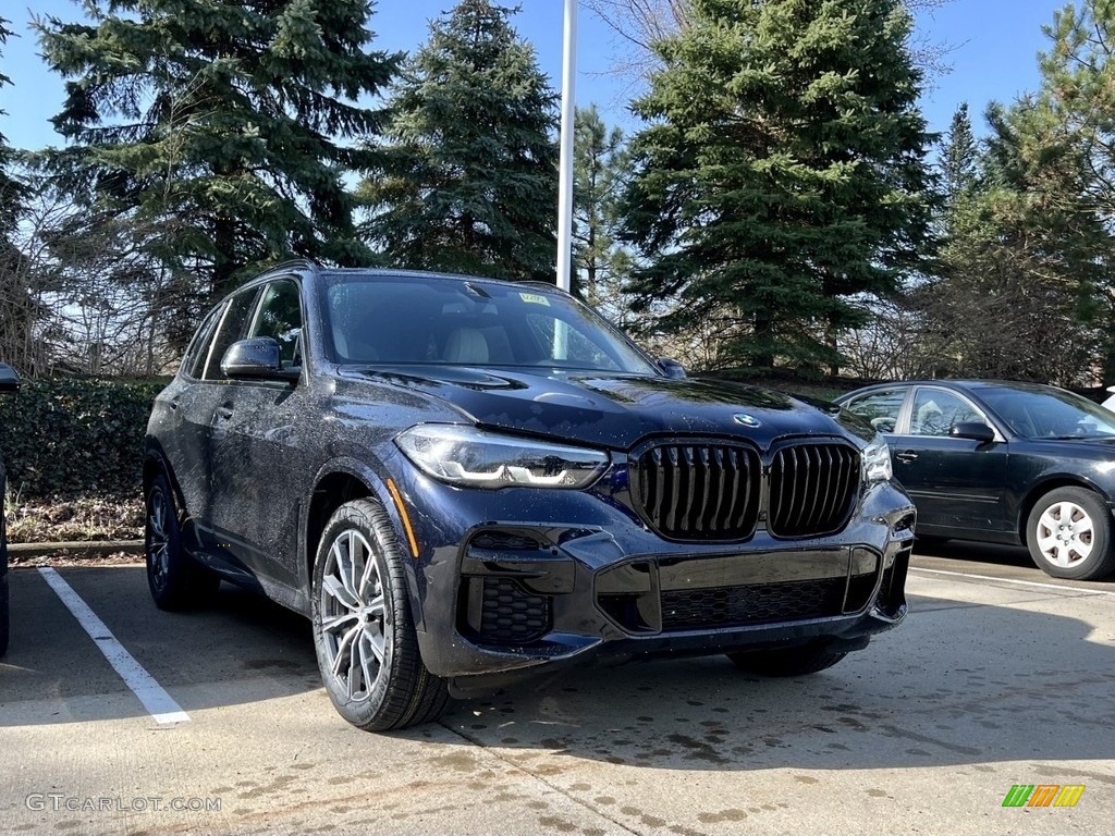2023 X5 xDrive40i - Carbon Black Metallic / Silverstone photo #1