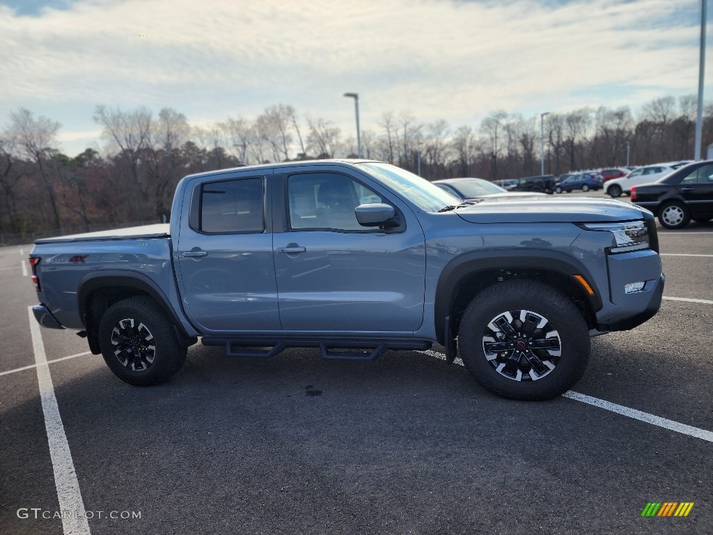 Boulder Gray Pearl 2023 Nissan Frontier Pro-4X Crew Cab 4x4 Exterior Photo #145874159