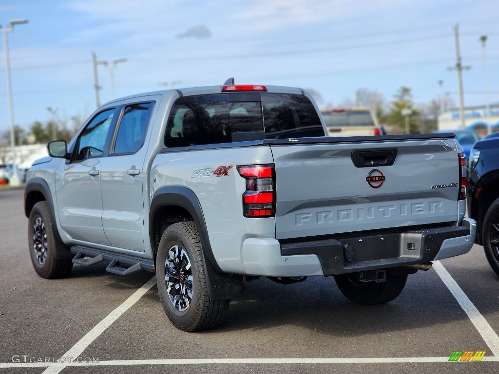 Boulder Gray Pearl 2023 Nissan Frontier Pro-4X Crew Cab 4x4 Exterior Photo #145874225