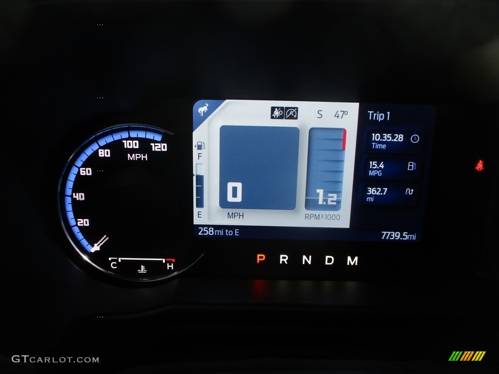 2022 Ford Bronco Outer Banks 4x4 4-Door Gauges Photo #145874757